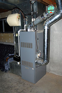 Basement furnace